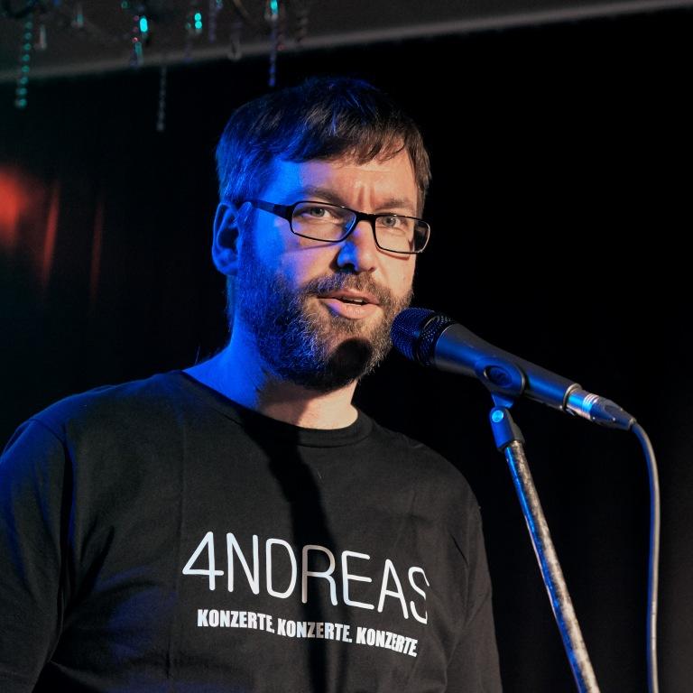 Das Bild zeigt Andreas Greinsberger, alias 4NDREAS.